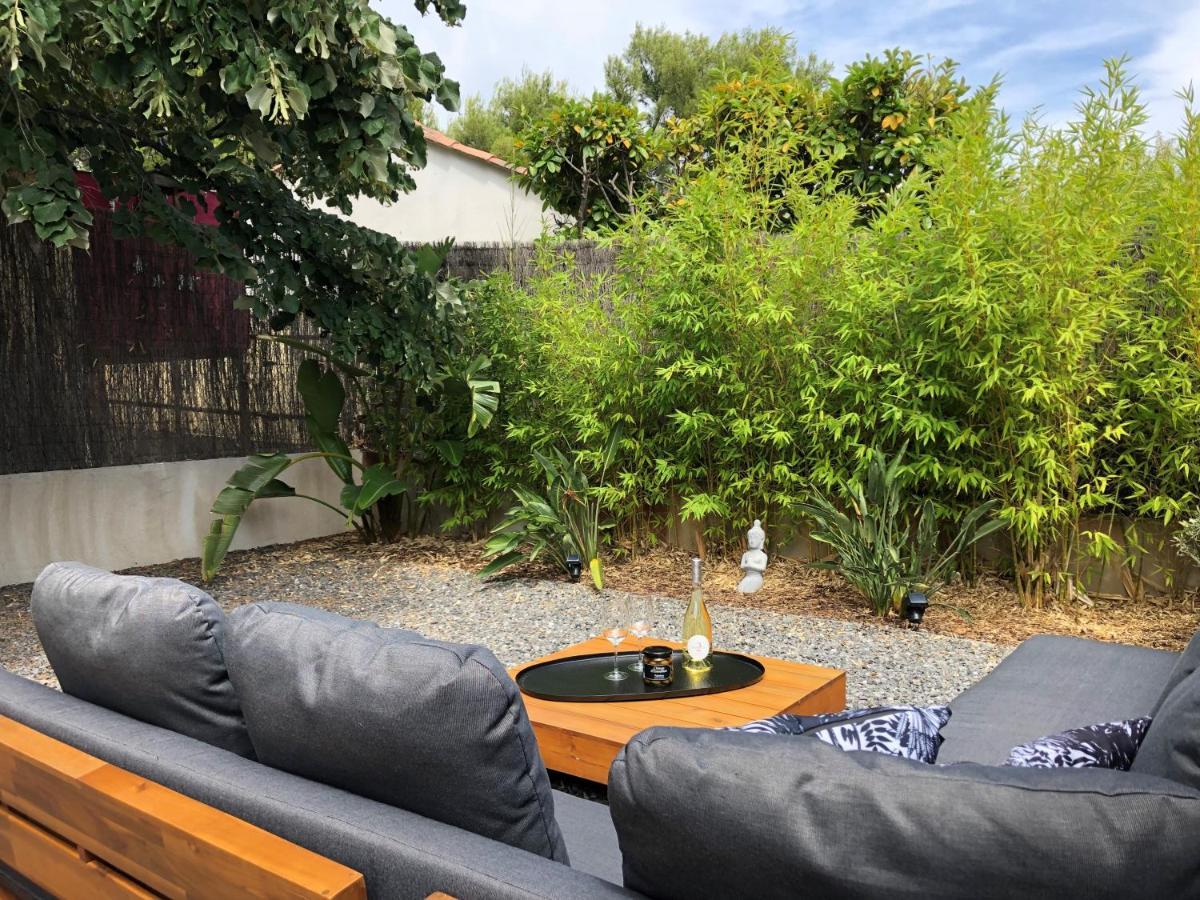 La Suite 68 Bandol Avec Jardin Et Parking Privatif ภายนอก รูปภาพ