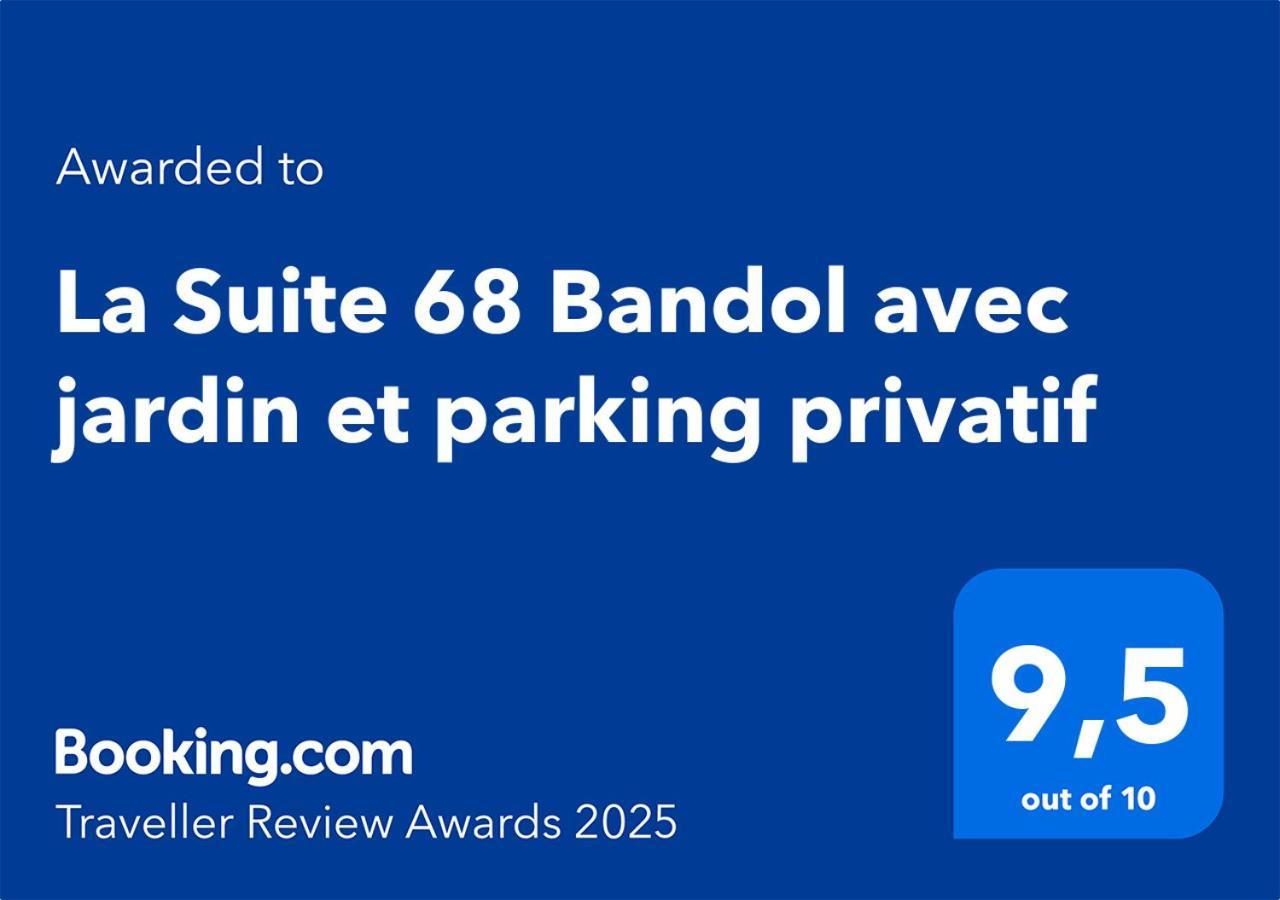 La Suite 68 Bandol Avec Jardin Et Parking Privatif ภายนอก รูปภาพ